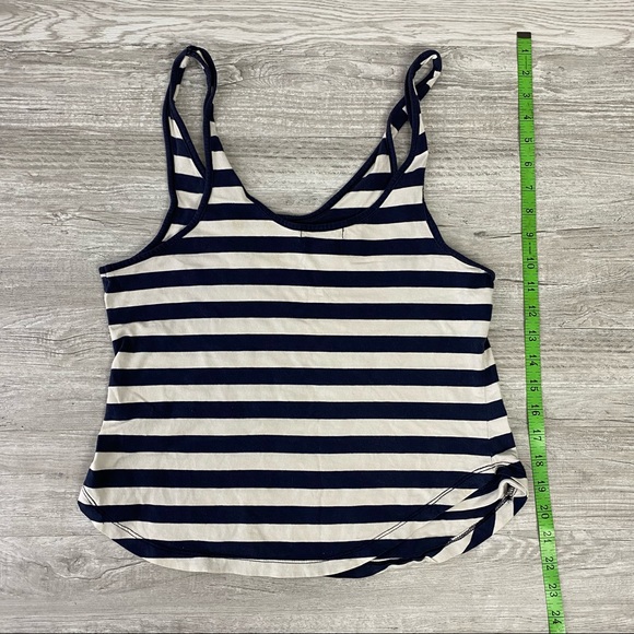 Cotton On Navy & White Strip Tank Top - Picture 2 of 9